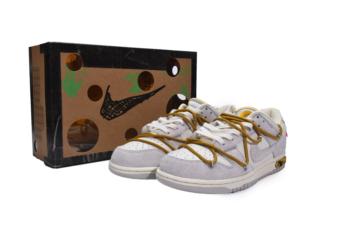 dunk off white lot 37