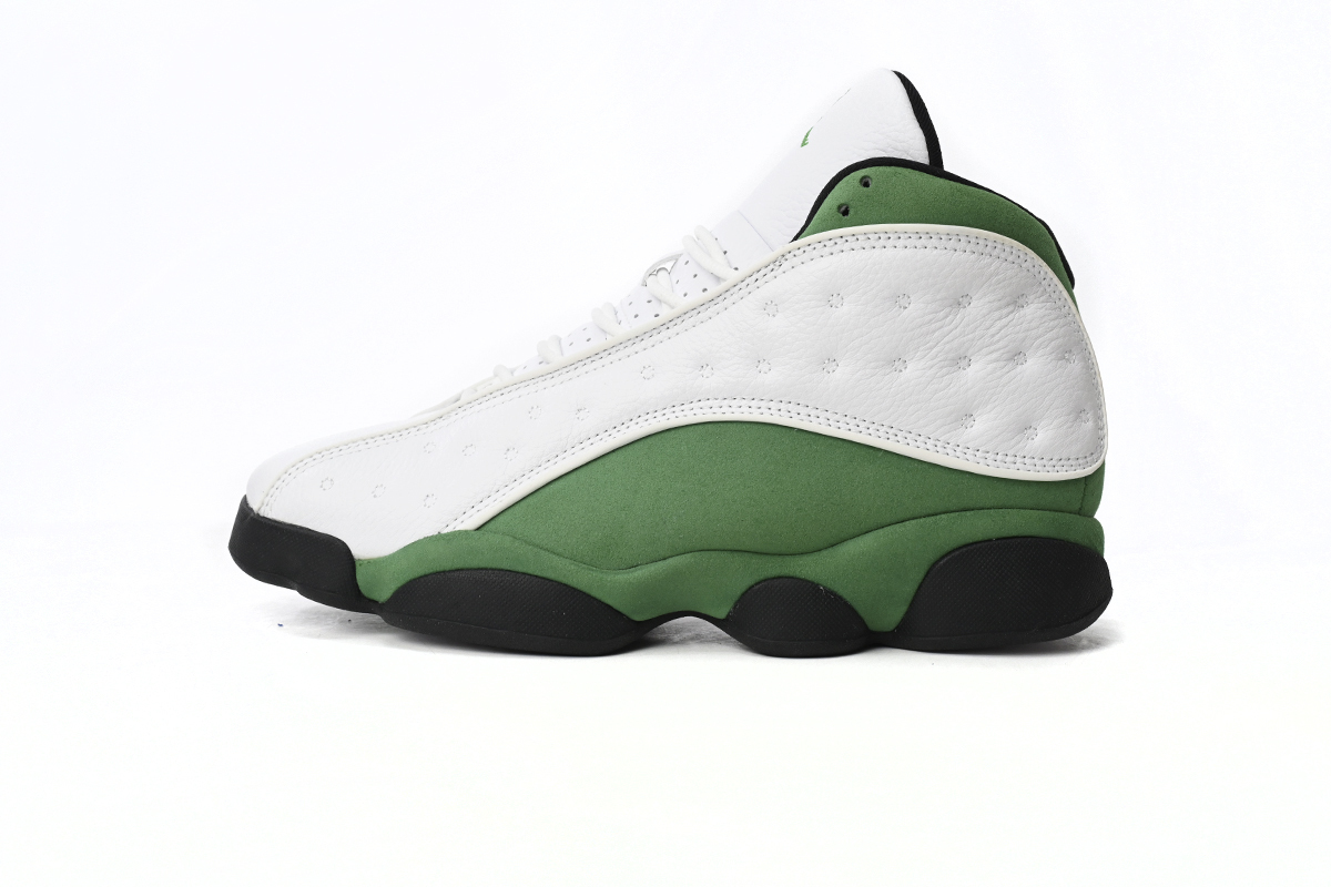 fake jordan 13 lucky green