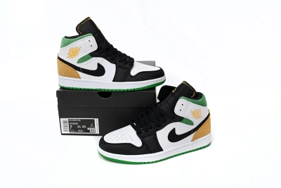 Air Jordan 1 Mid Oakland Reps Sneaker 852542-101 02