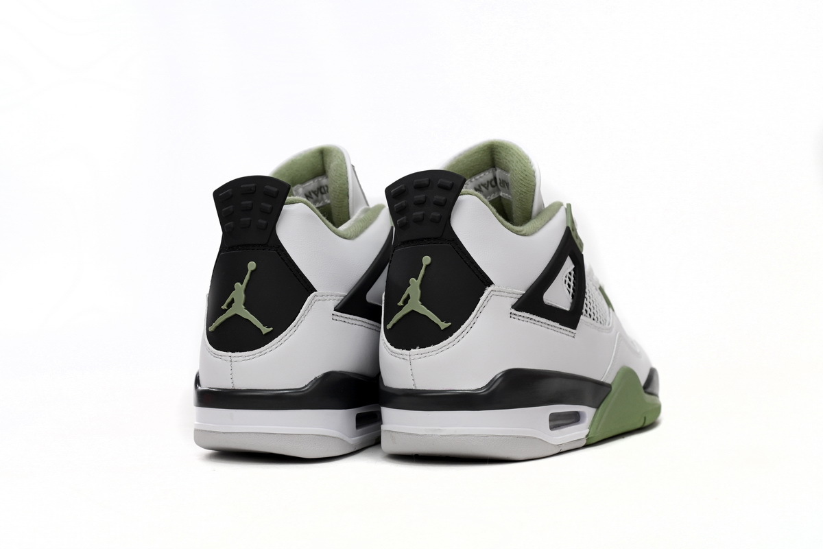  Jordan 4 oil green