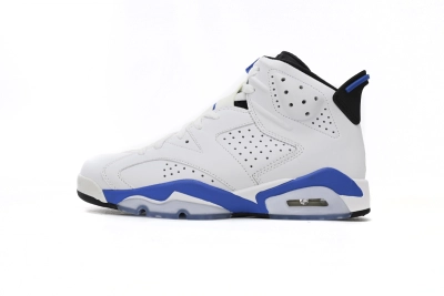Air Jordan 6 Retro Sport Blue Reps Sneaker 384664-107 01