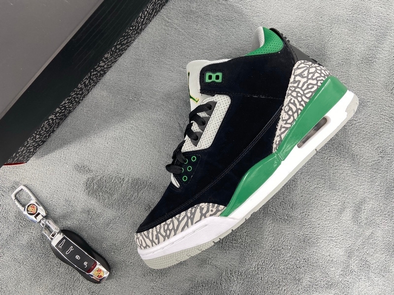 pine green 3's
