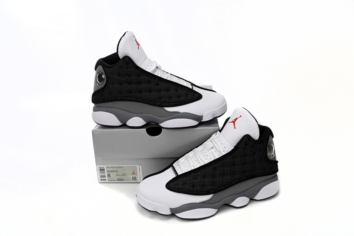 black jordan 13 flint