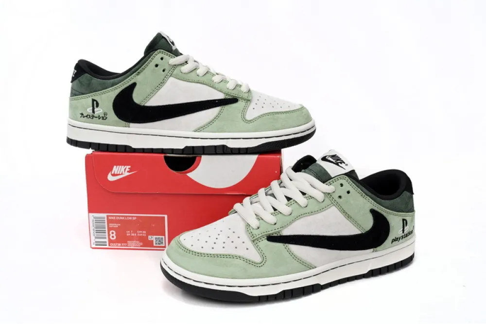 Travis Scott x PlayStation x Nike Dunk Low ”PS5″ Reps Sneaker CU1726-777