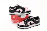 Pink Foam Black dunk low