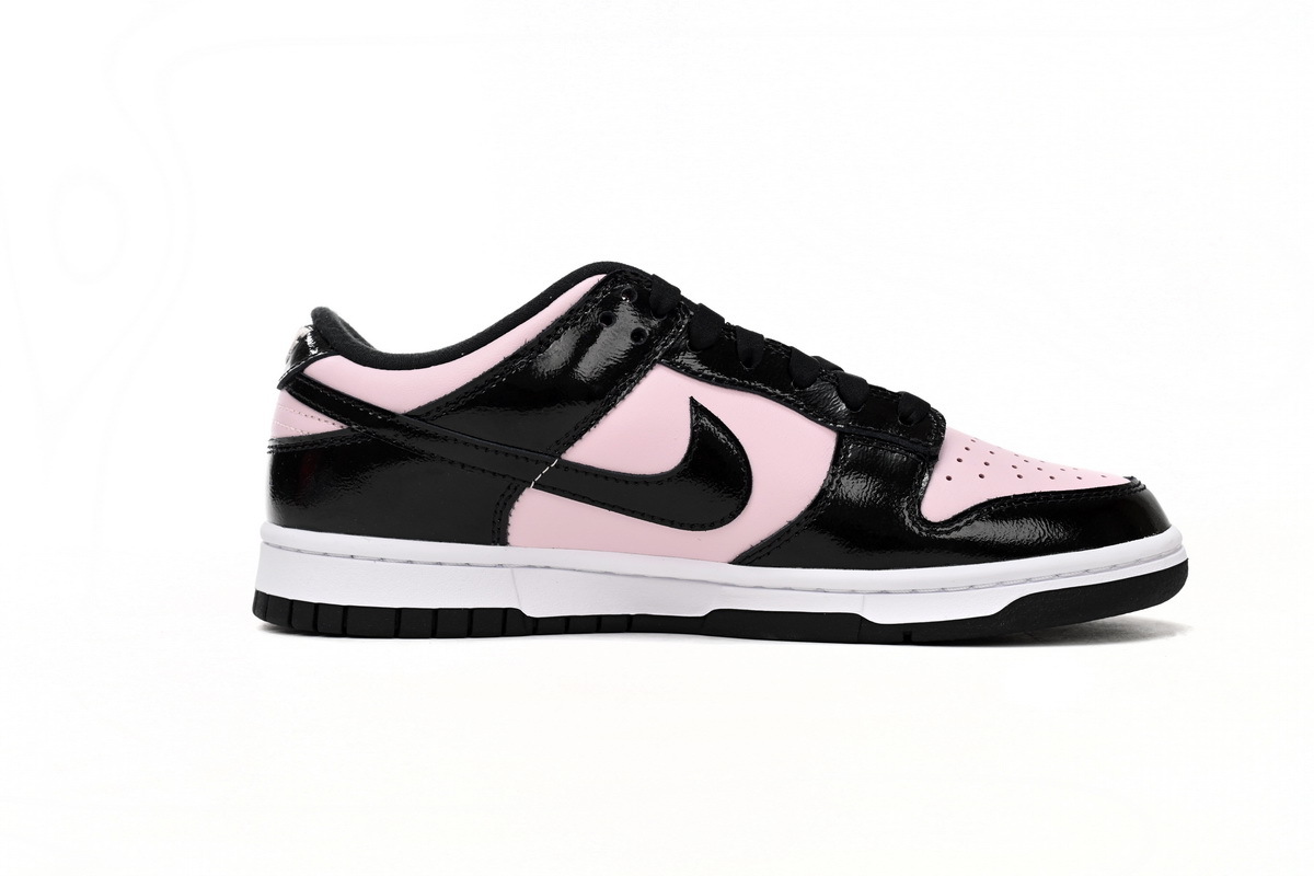 dunk Pink Foam Black low,