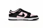 dunk Pink Foam Black low,