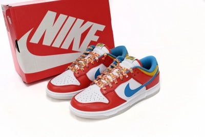 Nike Dunk Low QS LeBron James Fruity Pebbles Reps Sneaker DH8009-600 02