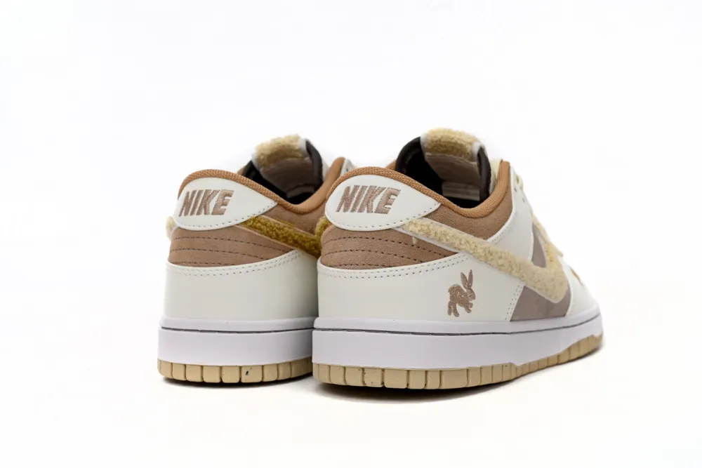  Nike Dunk Low Retro PRM Year of the Rabbit Fossil Stone Reps Sneaker FD4203-211