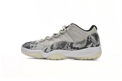  Air Jordan 11 Retro Low 'Light Bone Snakeskin' Reps Sneaker CD6846-002 01