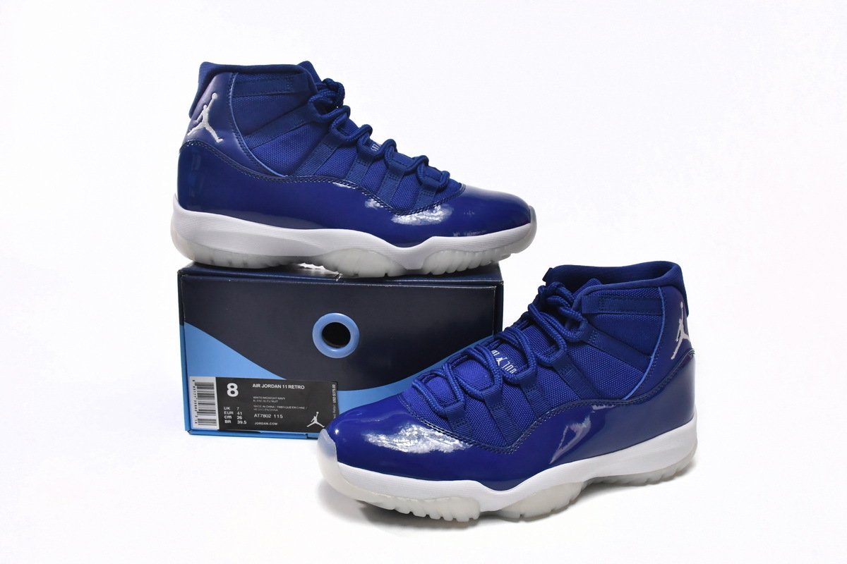 jordan 11 lMidnight Navy Blue