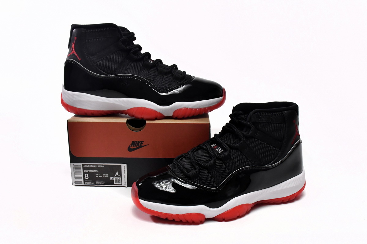 jordan 11 bred playoffs