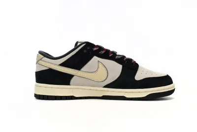 Nike Dunk Low LX Black Suede Team Gold Reps Sneaker DV3054-001 02