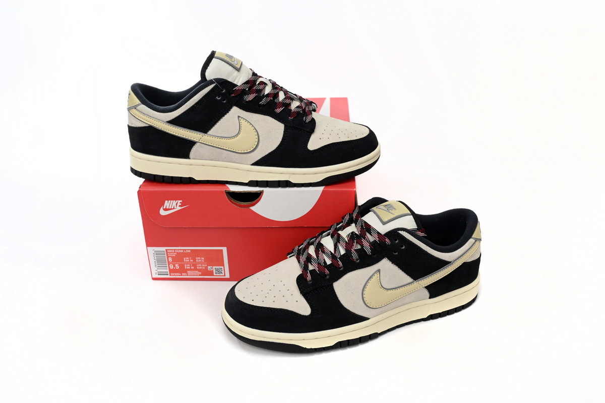 Black Suede dunk low
