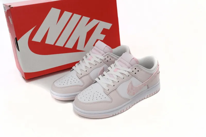Pink Paisley dunks low