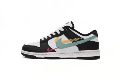 Nike Dunk Low Multiple Swooshes White Washed Teal Reps Sneaker FD4623-131 01