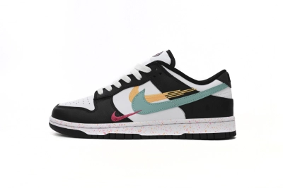 Nike Dunk Low Multiple Swooshes White Washed Teal Reps Sneaker FD4623-131 01