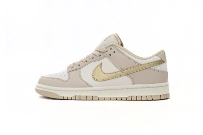 Nike Dunk Low Phantom Metallic Gold Reps Sneaker Dx5930-001 01