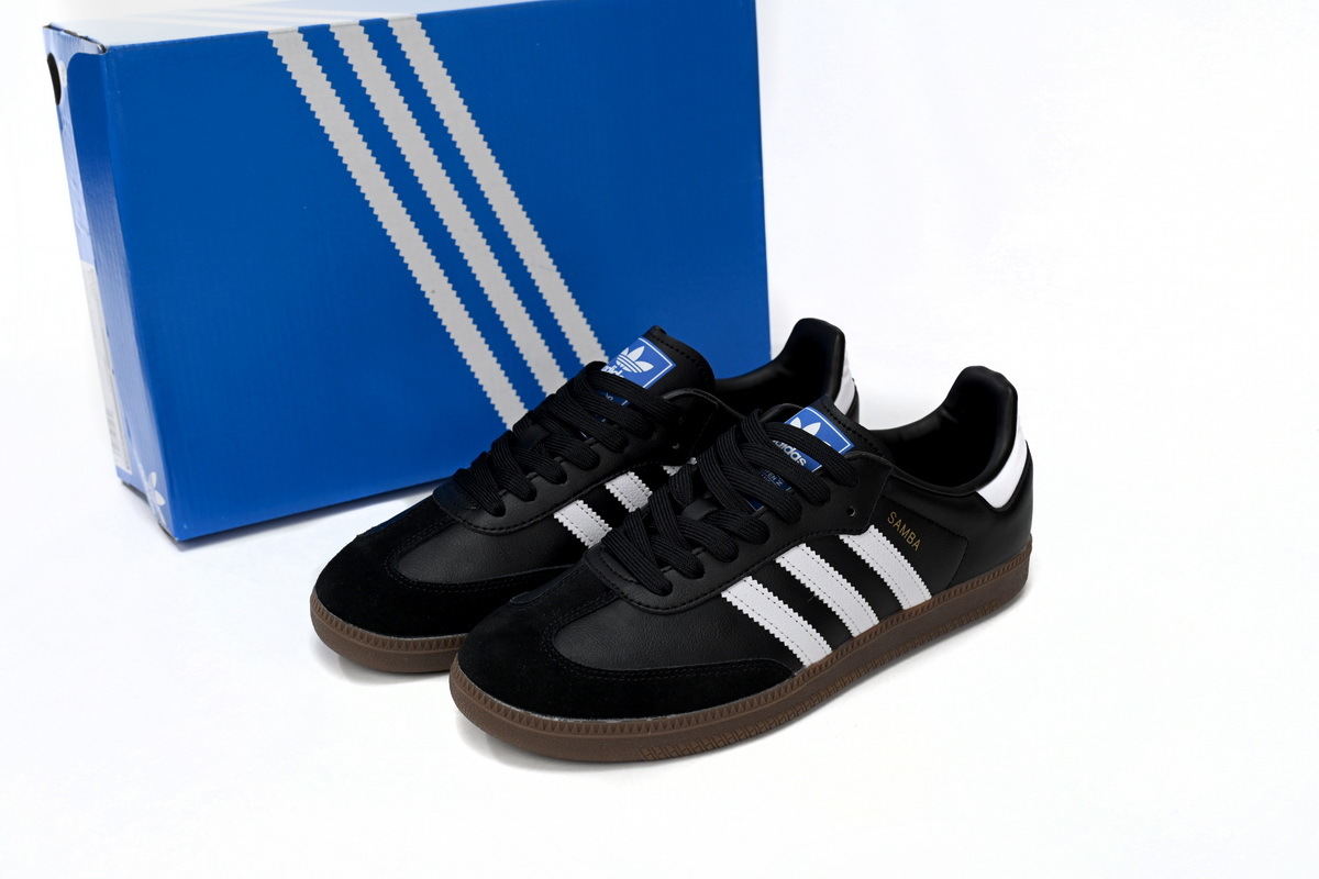 Adidas Samba OG Black White Gum Reps Sneaker B75807