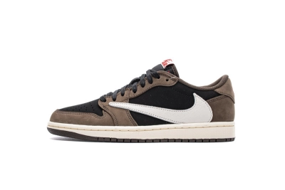 Travis Scott x Air Jordan 1 Low Dark Mocha  CQ4277-001 01