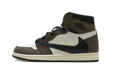 Travis Scott Air Jordan 1 Retro High Mocha Repssneaker CD4487-100 01