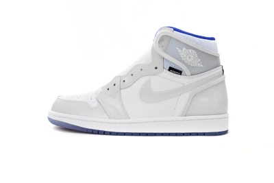 Air Jordan 1 Retro High Zoom White Racer Blue Reps Sneaker CK6637-104  01