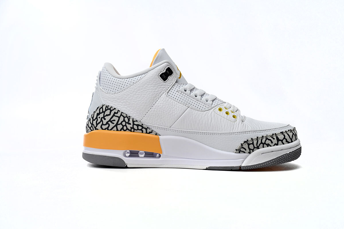 jordan 3 orange laser
