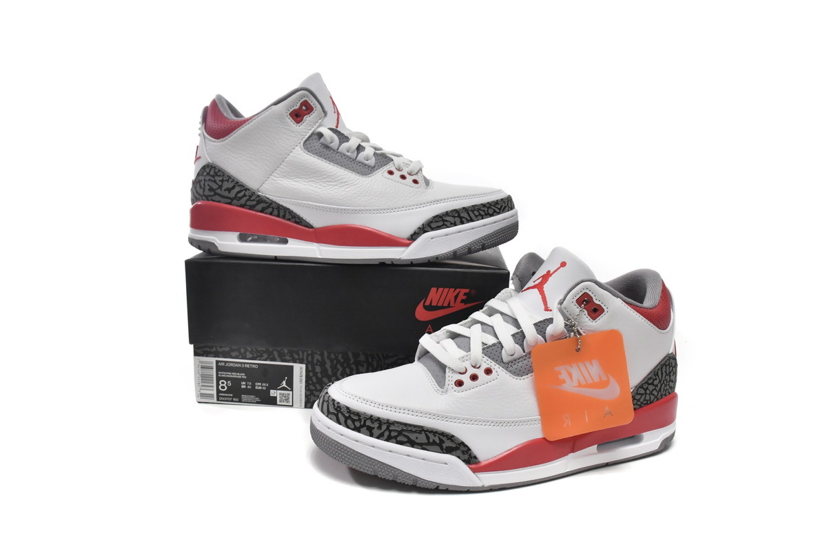 jordan 3 fire red reps
