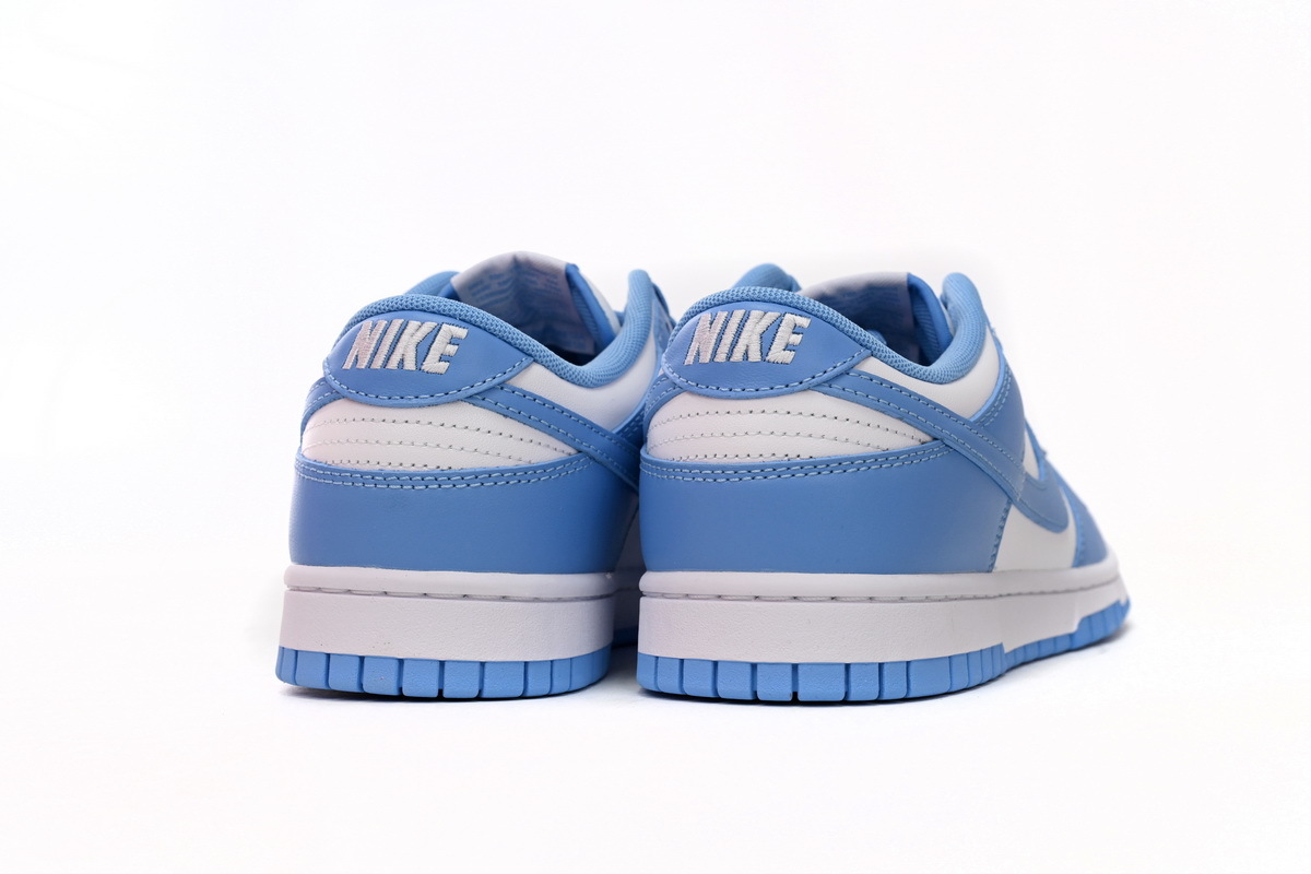 university blue dunks