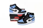 Jordan 1 UNC Black Toe