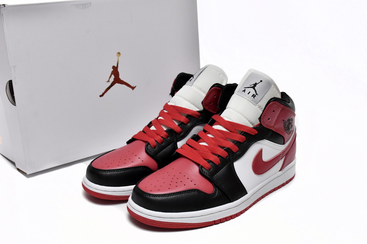 Air Jordan 1 Mid Alternate Bred