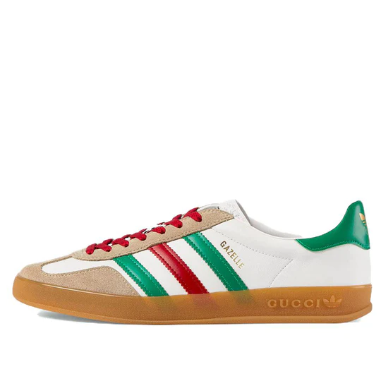 Adidas x Gucci Gazelle White Green Red Reps Sneaker 