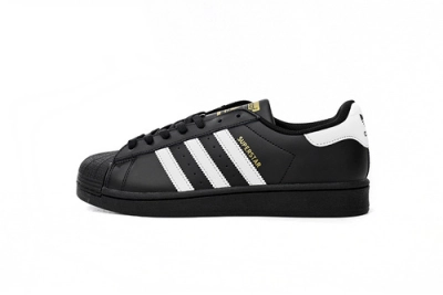  Adidas Superstar Core Black Cloud White Gold Reps Sneaker EG4959 01