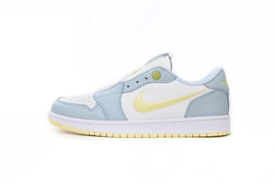 Air Jordan 1 Low Light Green Reps Sneaker AV3918-368 01