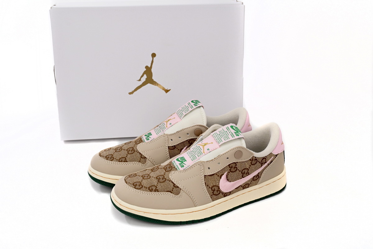 Air Jordan 1 Low Gucci Powder