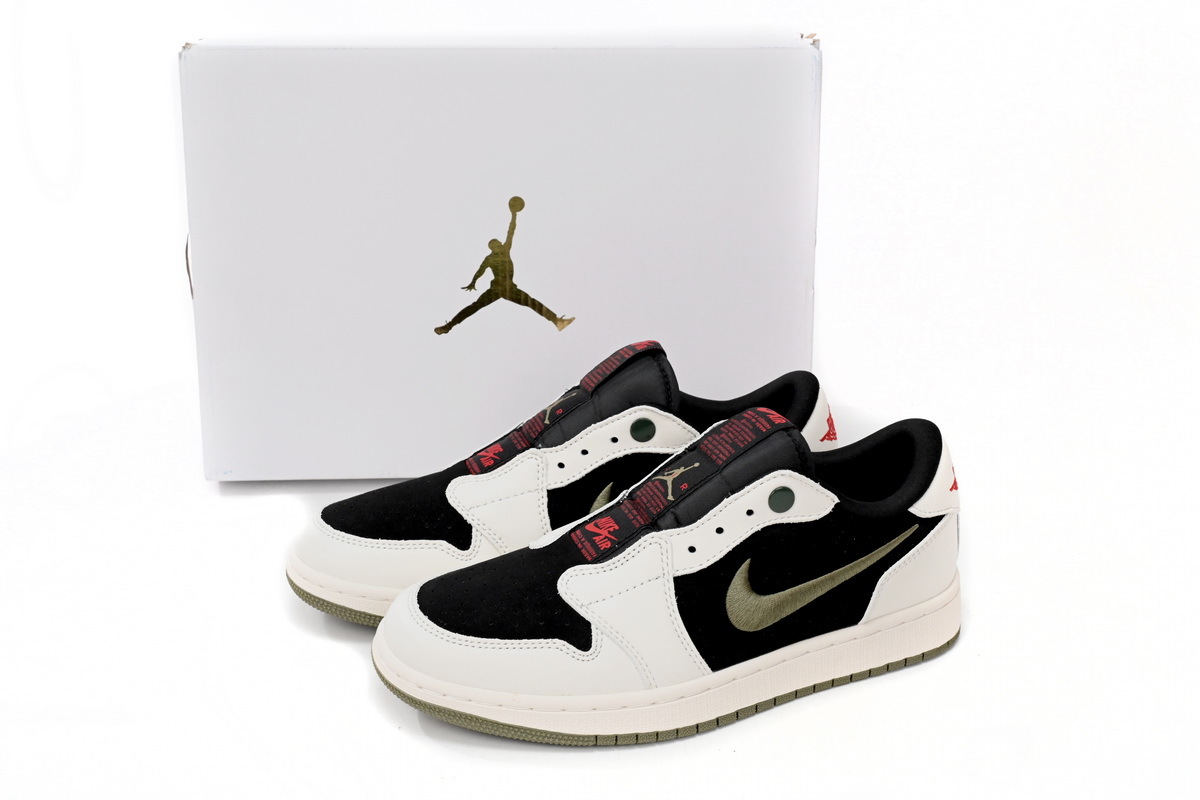 Air Jordan 1 Low Army Green 
