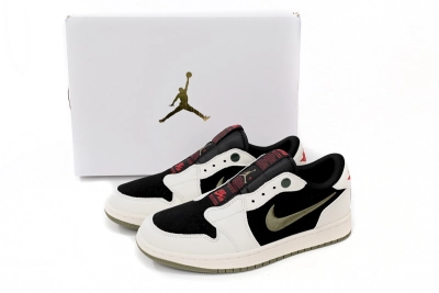 Air Jordan 1 Low Army Green Reps Sneaker AV3918-388 02