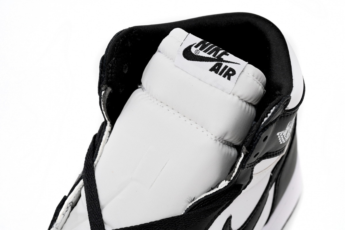 jordan high black and white