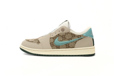 Air Jordan 1 Low Aqua Reps Sneaker AV3918-658 01