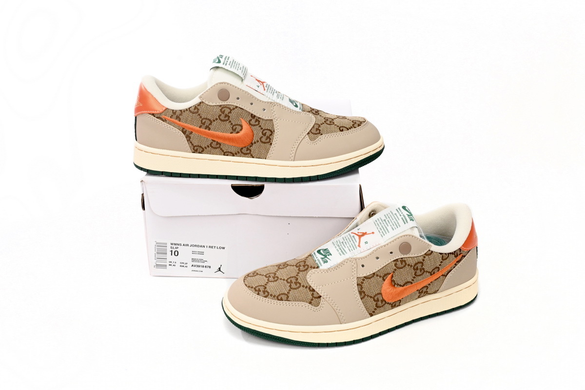 Air Jordan 1 Low Crushed Orange 