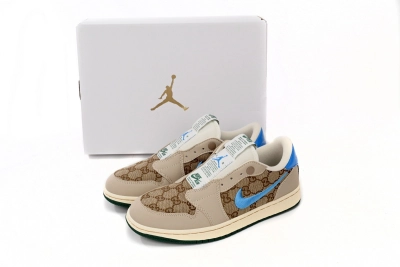 Air Jordan 1 Low Sapphire Blue Reps Sneaker AV3918-668 02