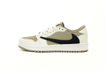 Jordan 1 Retro Low Golf Travis Scott Neutral Olive