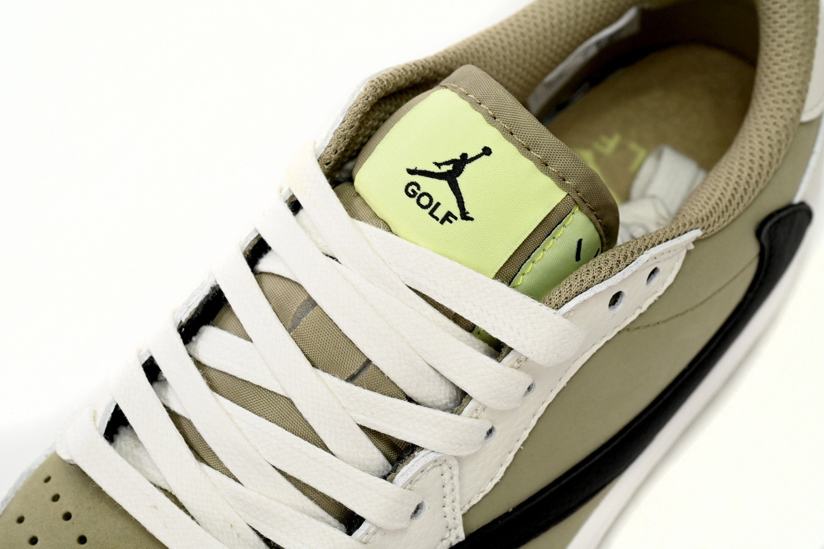 Jordan 1 Retro Low Golf Travis Scott Neutral Olive