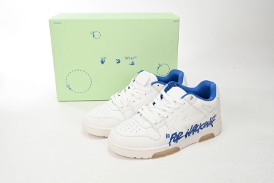 Off White Out Of Beige Blue Reps Sneaker OMIA18 9S22LEA00 30145 02