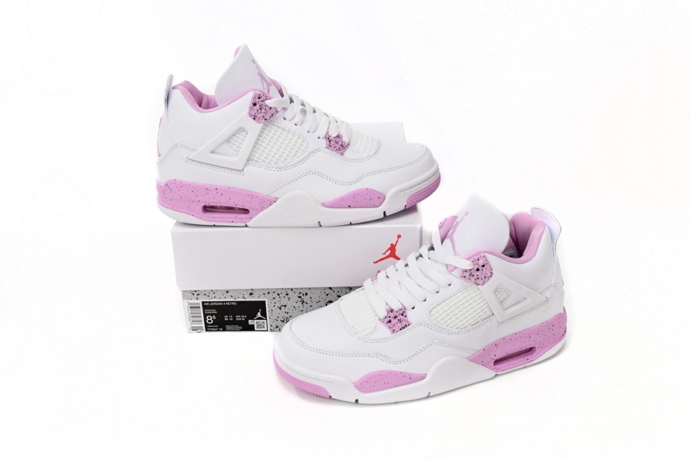 rep Jordan 4 pink Oreo