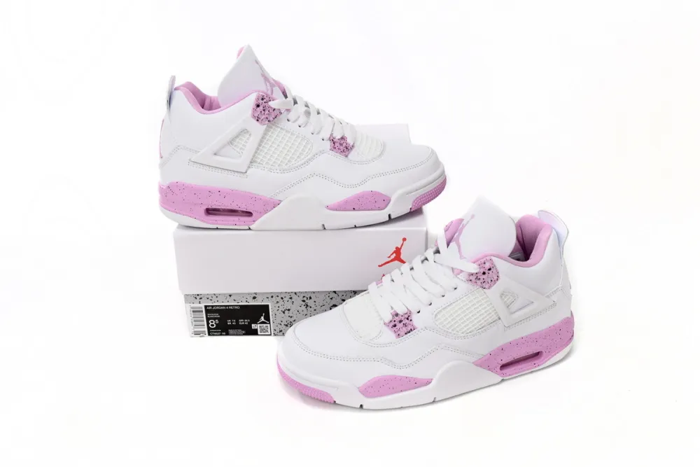 rep Jordan 4 pink Oreo