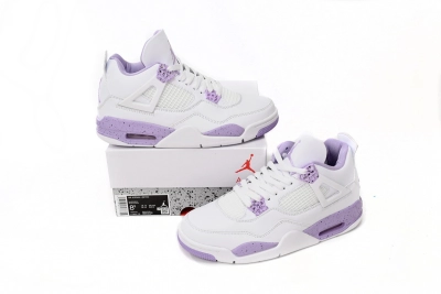 Air Jordan 4 Retro Purple Oreo Reps Sneakers 02
