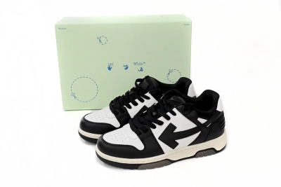 Off White Out Of Office Black And White Pandas Reps Sneaker OWIA259F 21LEA001 0107 02