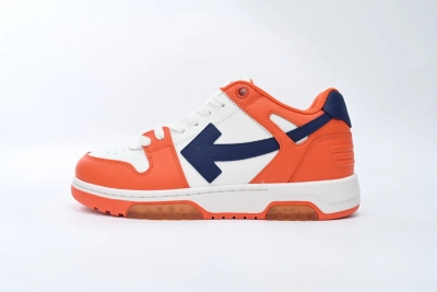 Off White Out Of Office Orange Reps Sneaker OIMA18 9F21LEA00 22045 01
