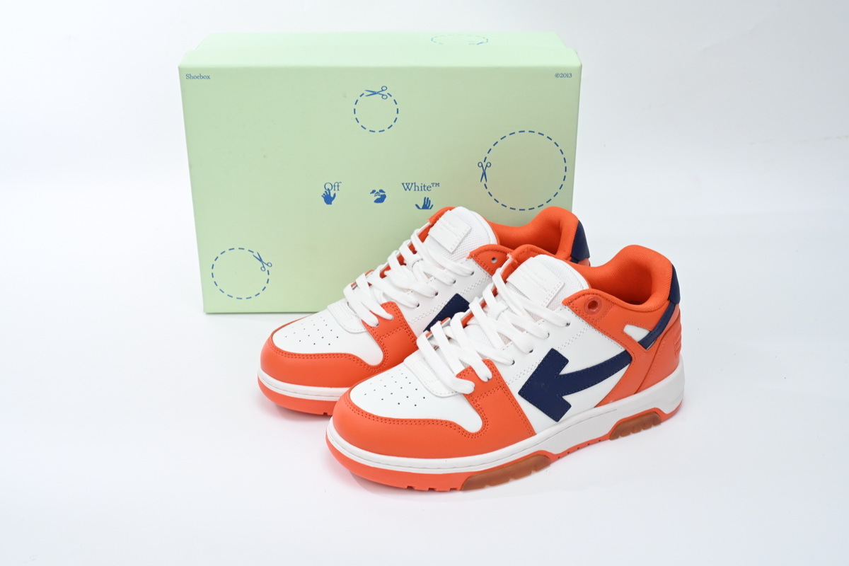 Off White Out Of Office Orange Reps Sneaker OIMA18 9F21LEA00 22045